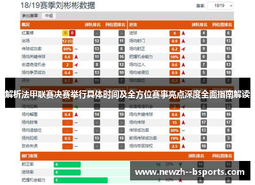 解析法甲联赛决赛举行具体时间及全方位赛事亮点深度全面指南解读